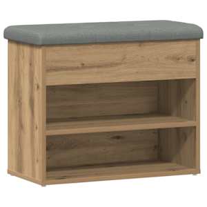 vidaXL Kingapink Artisan Oak 62x32x50 cm Engineered Wood