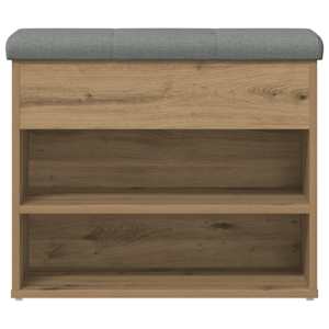 Lavice s botníkem dub artisan 62x32x50 cm Engineered Wood - obrázek 4