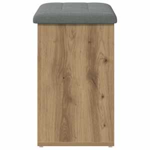 Lavice s botníkem dub artisan 62x32x50 cm Engineered Wood - obrázek 5
