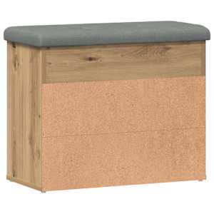 Lavice s botníkem dub artisan 62x32x50 cm Engineered Wood - obrázek 6