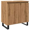 vidaXL koeraaedik m&ouml;&ouml;bel Artisan tamm 64,5x80x71 cm ehituspuit