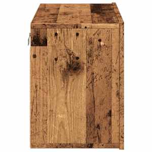 TV skříňka nástěnná old wood 60 x 30 x 41 cm - obrázek 7