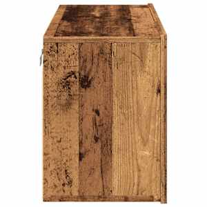TV skříňka nástěnná old wood 80 x 30 x 41 cm - obrázek 7