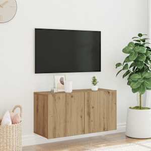 TV skříňka nástěnná dub artisan 80 x 30 x 41 cm - obrázek 3