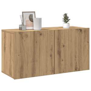 TV skříňka nástěnná dub artisan 80 x 30 x 41 cm - obrázek 4