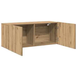 TV skříňka nástěnná dub artisan 100 x 30 x 41 cm - obrázek 5