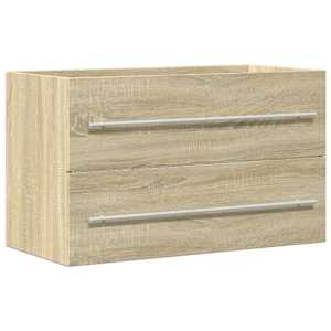 Skříňka pod umyvadlo old wood 80 x 38,5 x 48 cm dřevotříska - obrázek 2