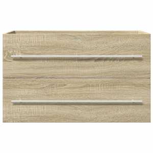 Skříňka pod umyvadlo old wood 80 x 38,5 x 48 cm dřevotříska - obrázek 4