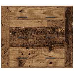 Příborník old wood 80x33x70 cm kompozitní dřevo - obrázek 5