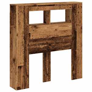 Čelo postele s LED old wood 100x18,5x103,5 cm kompozitní dřevo - obrázek 3