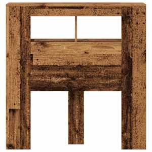 Čelo postele s LED old wood 100x18,5x103,5 cm kompozitní dřevo - obrázek 6