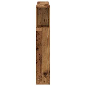 Čelo postele s LED old wood 120x18,5x103,5 cm kompozitní dřevo - obrázek 7