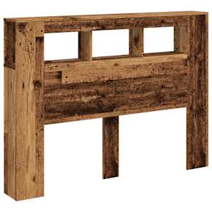 Čelo postele s LED old wood 140x18,5x103,5 cm kompozitní dřevo - obrázek 3