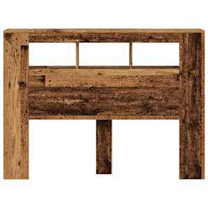 Čelo postele s LED old wood 140x18,5x103,5 cm kompozitní dřevo - obrázek 6