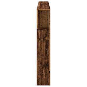 Čelo postele s LED old wood 180x18,5x103,5 cm kompozitní dřevo - obrázek 7