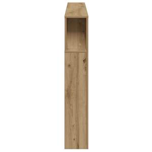 Čelo postele LED dub artisan 200x18,5x103,5 cm kompozitní dřevo - obrázek 7