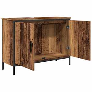 Skříňka pod umyvadlo old wood 80 x 30 x 60 cm kompozitní dřevo - obrázek 9