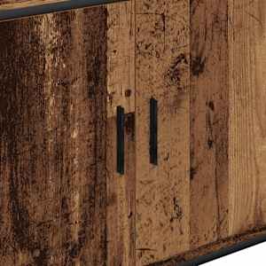 Skříňka pod umyvadlo old wood 80 x 30 x 60 cm kompozitní dřevo - obrázek 10