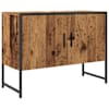 vidaXL vannitoa valamukapp, vana puit, 80 x 33 x 60 cm, tehispuit