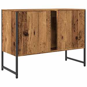 Koupelnová skříňka pod umyvadlo old wood 80x33x60 cm kompozit - obrázek 7