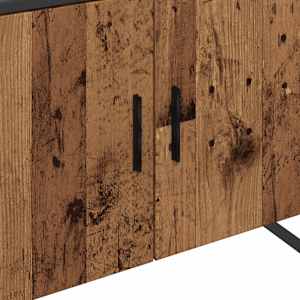 Koupelnová skříňka pod umyvadlo old wood 80x33x60 cm kompozit - obrázek 9