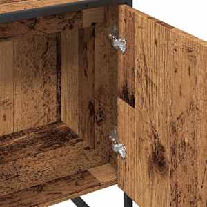Koupelnová skříňka pod umyvadlo old wood 80x33x60 cm kompozit - obrázek 10