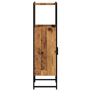 Koupelnová skříňka old wood 33 x 33 x 120,5 cm kompozitní dřevo - obrázek 5