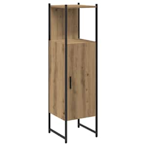 vidaXL vannitoakapp Artisan tamm 33x33x120,5 cm insenerpuit