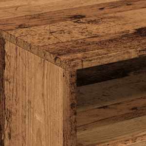 Konferenční stolek s LED osvětlením old wood 50 x 49 x 40 cm - obrázek 10