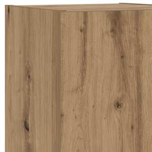 Konferenční stolek s LED osvětlením dub artisan 50 x 49 x 40 cm - obrázek 10