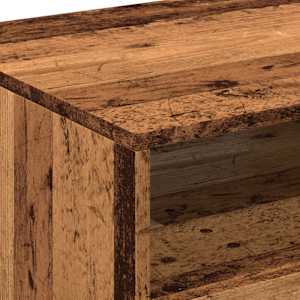 Konferenční stolek s LED osvětlením old wood 90 x 49 x 40 cm - obrázek 10