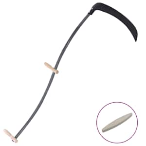 vidaXL Lihvimiskiviga vikat 145 cm