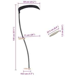 Kosa s brusným kamenem 145 cm - obrázek 7