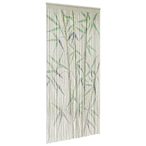 Dveřní závěs proti hmyzu s bambusovým potiskem bambus 100x200cm - obrázek 1