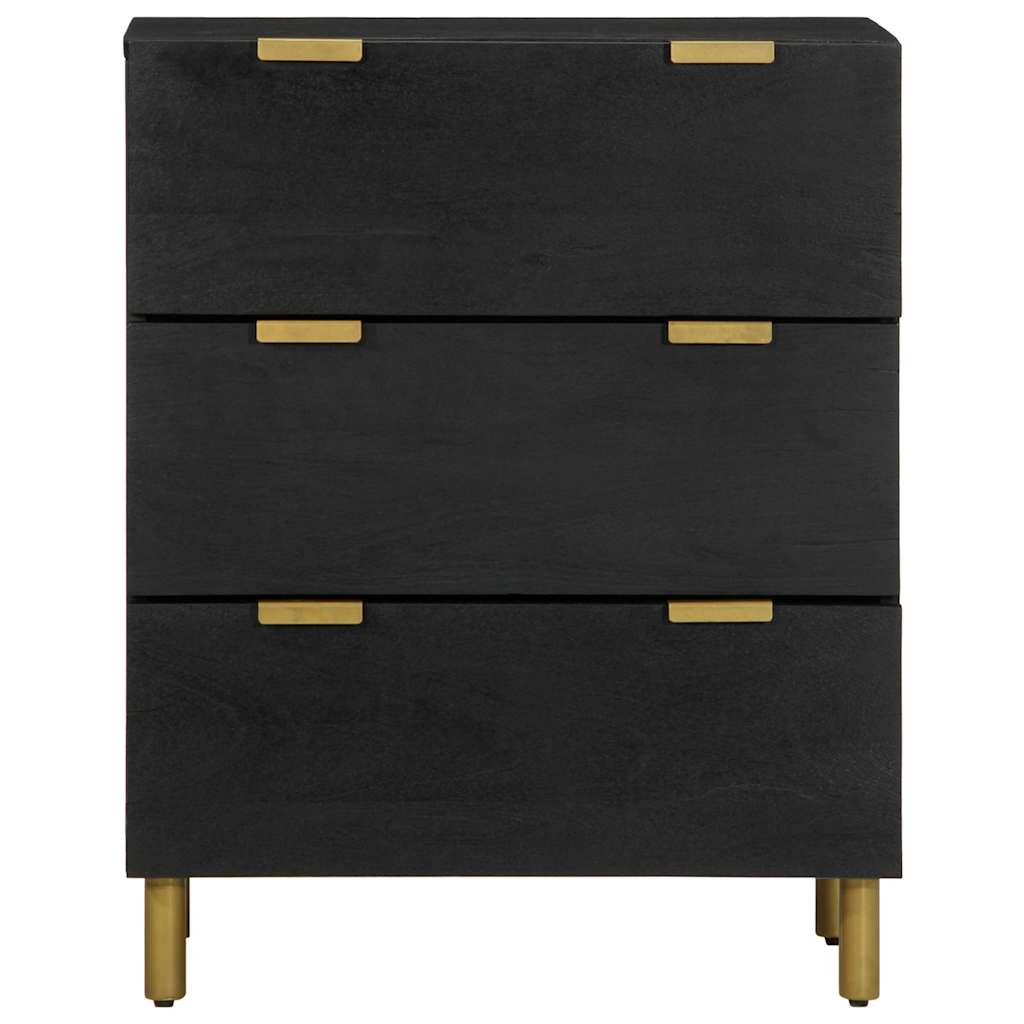 Thumbnail - vidaXL Sideboard Schwarz 60x33x75 cm Holzwerkstoff
