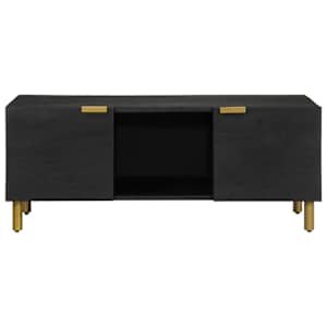 Konferenční stolek černý 100 x 54 x 40 cm kompozitní dřevo - obrázek 3