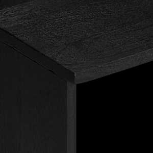 TV skříňka černá 100 x 33 x 46 cm kompozitní dřevo - obrázek 6
