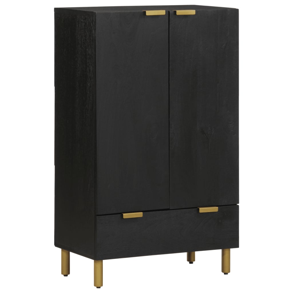 vidaXL Highboard Schwarz 60x33x100 cm Holzwerkstoff
