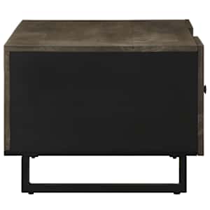Konferenční stolek černý 100 x 54 x 40 cm masivní mangovník - obrázek 4