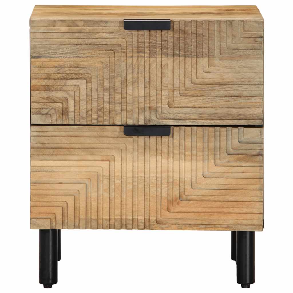 Thumbnail - vidaXL Nachttische 2 Stk. Braun 40x33x46 cm Massivholz Mango