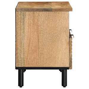 TV skříňka hnědé 70x33x46 cm masivní mangovníkové dřevo - obrázek 4