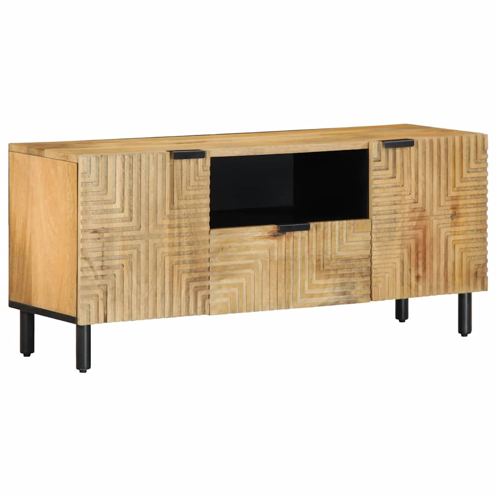 vidaXL Dulap TV maro 105x33x46 cm lemn masiv de mango