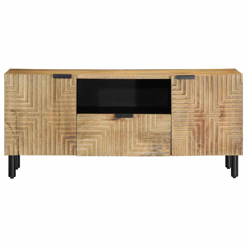 Thumbnail - vidaXL TV-Schrank Braun 105x33x46 cm Massivholz Mango