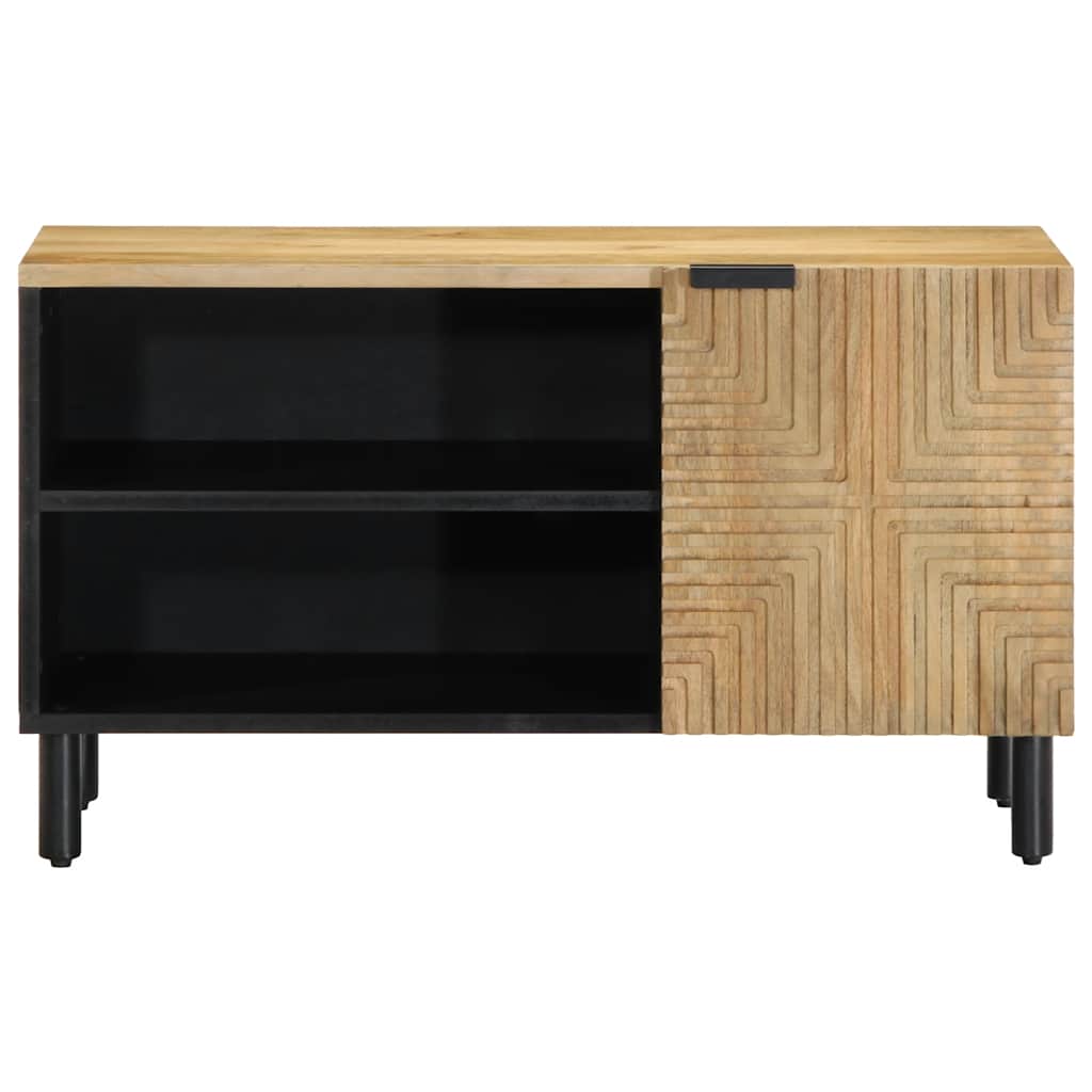 Thumbnail - vidaXL TV-Schrank Braun 80x31,5x46 cm Massivholz Mango