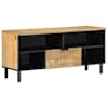 vidaXL TV Kapp Pruun 100x33x46 cm T&auml;ispuidust Mango