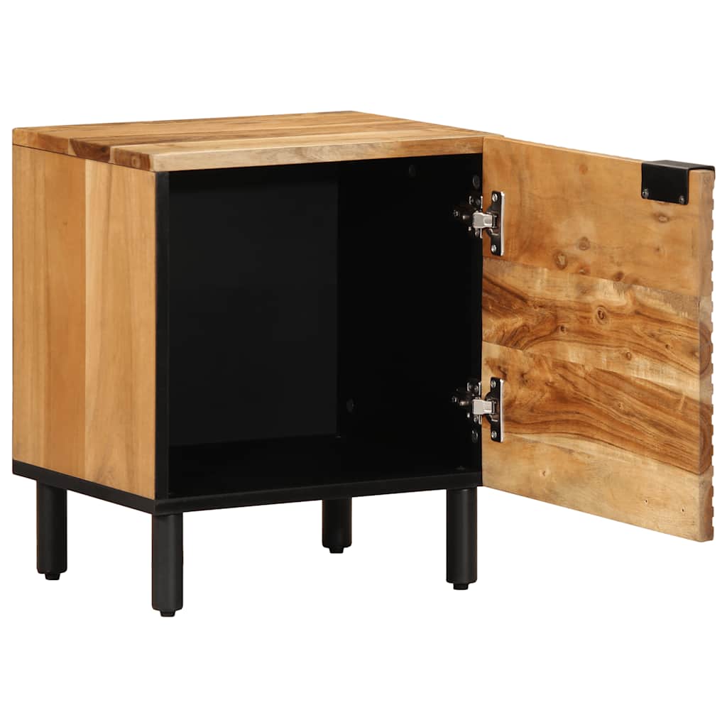 vidaXL Nachtkastje 40x33x46 cm Massief hout Acacia