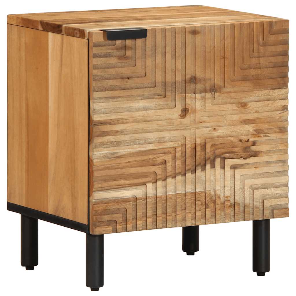 vidaXL Nachtkastjes 2 stuks 40x33x46 cm Massief hout Acacia