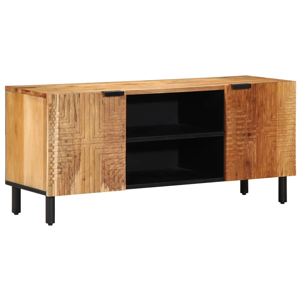 vidaXL TV-Schrank 105x33x46 cm Massivholz Akazie