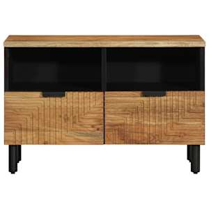 TV stolek 70 x 33 x 46 cm masivní akácie - obrázek 3