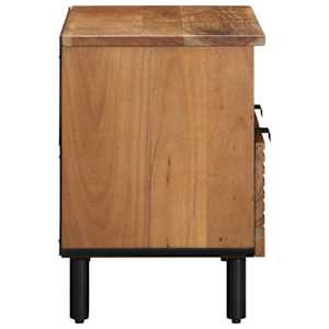 TV stolek 70 x 33 x 46 cm masivní akácie - obrázek 4